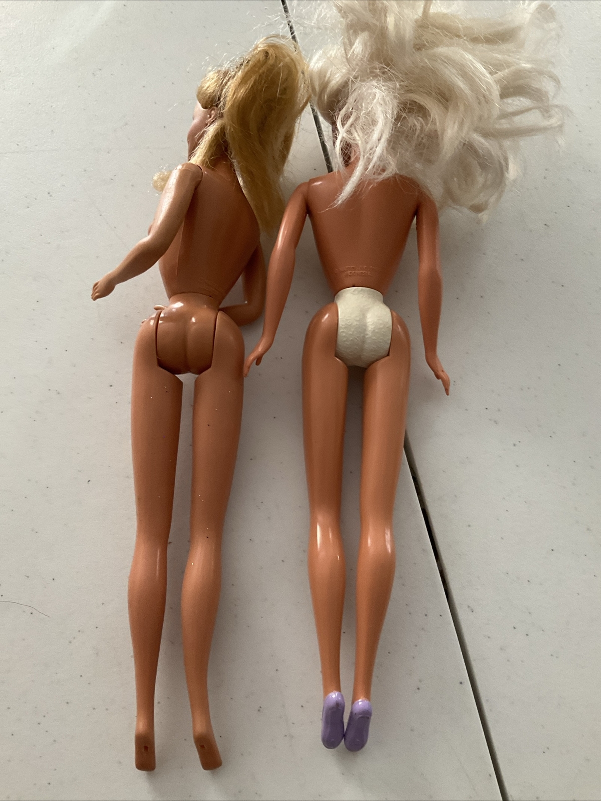 Vintage Barbie Dolls Mattel 1966 Set Of 2 Collectibles Blonde Hair Toys