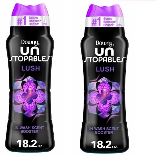 2 Pack - Downy Unstopables In-Wash Scent Booster Beads, LUSH, 18.2 oz Each - Picture 1 of 1
