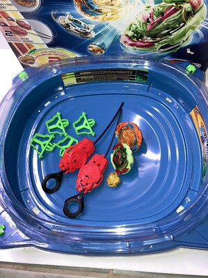Beyblade Burst Quaddrive Galaxy Orbit Stadium Battle Set *read