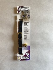 Avenue Adjustable Nylon Collar Xpand 8  -13   20-30 CM Gold Plated Buckle