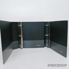 2-PK Binder 2" Capacity Black 3-Round Ring Durable View 82326