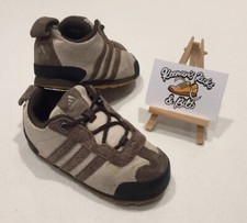 Kleinkind Kinder Kinder Adidas Daroga Retro seltene Vintage Turnschuhe UK 8,5K