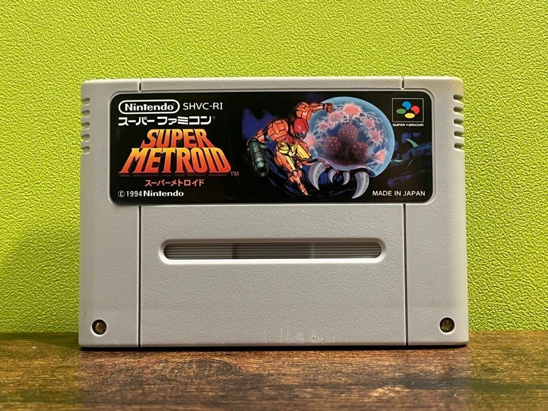 Super Metroid Super Famicom Japanese Edition Nintendo Game