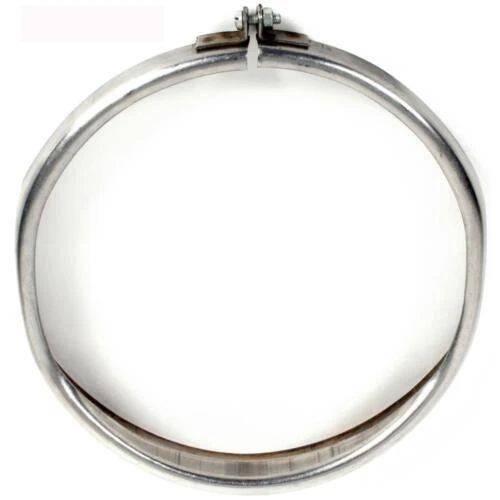 Hauptscheinwerfer fürs Motorrad aus Chrom