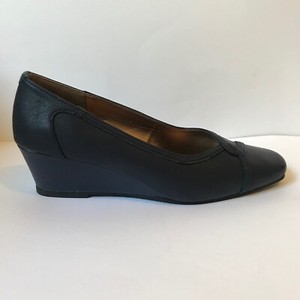 soft leather wedge shoes