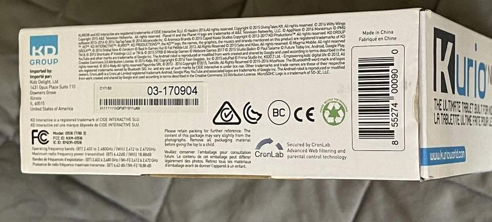 Kurio Next Tablet, sicher für Kinder, mit Lern-Apps Spezial - Bild 2 von 4