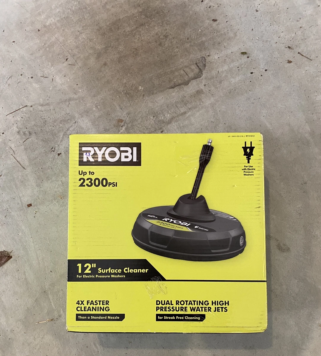 Ryobi Electric Pressure Washer Surface Cleaner Attachment 12