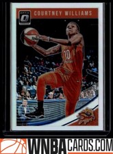 2019 Donruss WNBA Optic Holo Courtney Williams Connecticut Sun #64