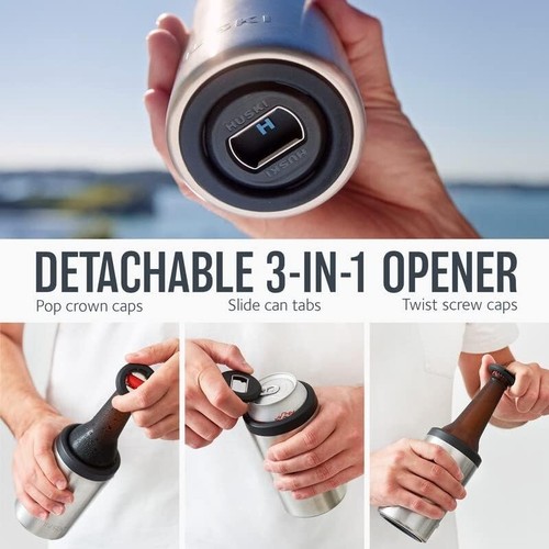 Huski Beer Cooler 2.0 | New | Premium Can and Bottle Stubby Holder | Triple Insu - Picture 4 of 14