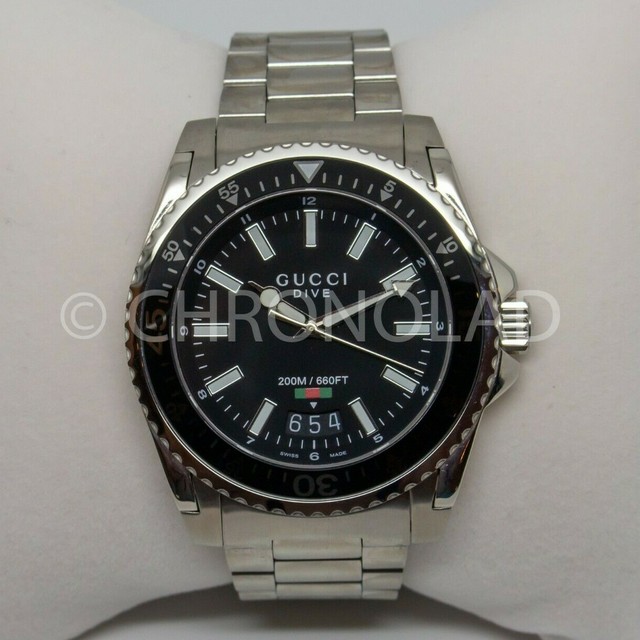 gucci dive 40mm mens watch