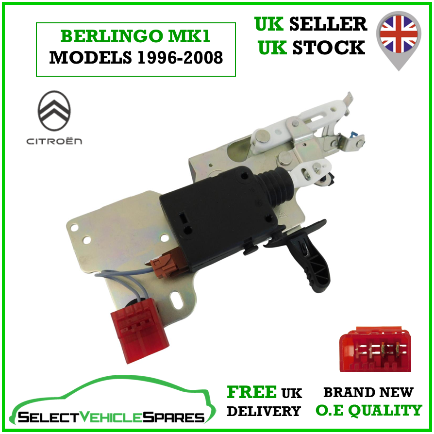 【おだんご】 1365、1394、①、③ OE NEW CITROEN BERLINGO MK1 VAN REAR DOOR CENTRAL LOCKING SOLENOID