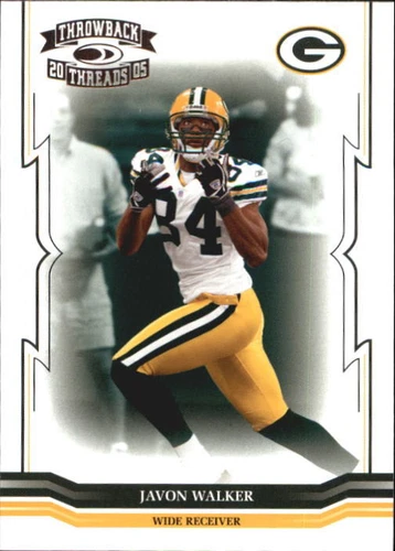 2005 Donruss Throwback Threads Football Trading Cards