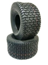 Two 18x9.50-8 Riding Lawn Mower Garden Tractor Turf Tires 4ply Tubeless 18x950x8
