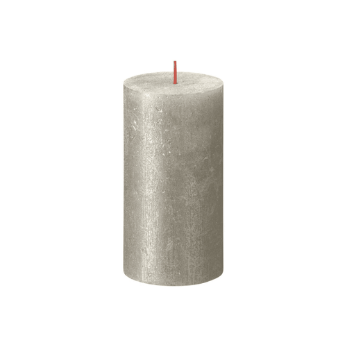 BOLSIUS XMAS CANDLE SHIMMER/METALLIC/SILHOUTTE 130MM x 60MM FESTIVE DECOR - Picture 16 of 21