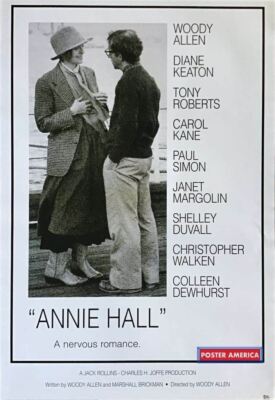  Annie Hall  A Nervous Romance Poster 24 x 35