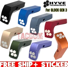 HYVE Technologies Extended Magazine Billet Aluminum Release for GL0CK Gen 3 EMR