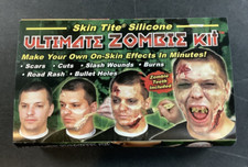 SKIN TITE SILICONE ULTIMATE ZOMBIE KIT HALLOWEEN COSTUME MAKEUP WOUND EFFECTS