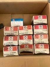 lot of 11 Vintage G.M. Air Conditioning Relays Automotive