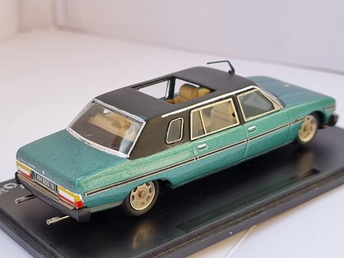 Original Miniatures 1978 Peugeot 604 Ti V6 HLZ Heuliez Limousine 1/43 Handmade - Picture 5 of 10