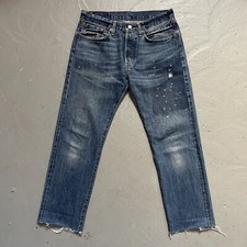 Levis LVC 501 Sample Redline Selvedge Denim Jeans Vintage Style Distressed 31