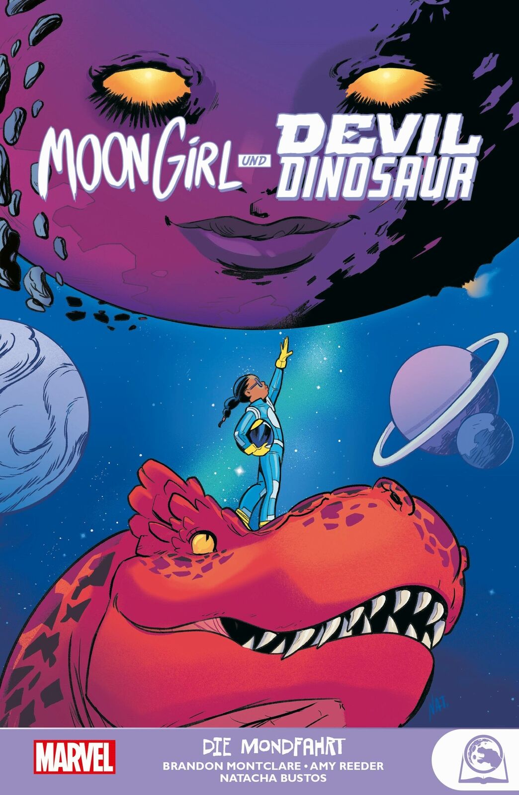 Thumbnail - Brandon Montclare; Natacha Bustos / Moon Girl Und Devil Dinosaur