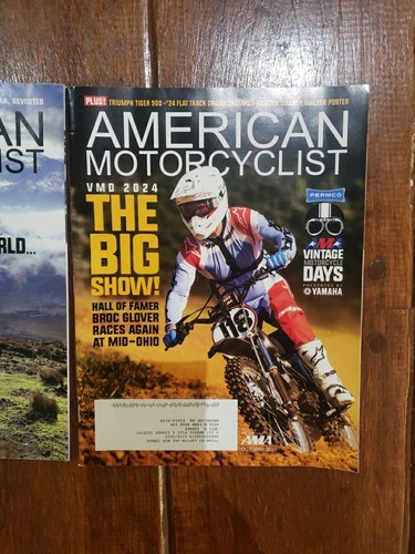 Lot 3 American Motorcyclist AMA Magazines Oct 23 Nov 23 & Oct 24 - Picture 4 of 11