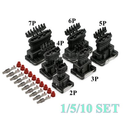 2/3/4/5/6/7 Pin TE/AMP/TYCO Junior Power Timer Car Socket Female Connector Plug