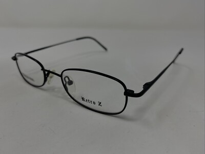 Retro Z RETRO#21 MATTE BLACK 47-19-140 Metal Full Rim Eyeglasses