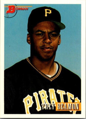 1993 Bowman Trey Beamon RC 302 Pittsburgh Pirates