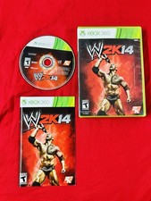 WWE 2K14 Microsoft Xbox 360 (2013) Completo CIBClean Testato Funzionante Spedizione a pagamento
