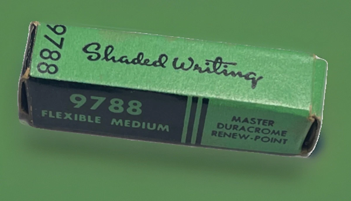 Esterbrook Fountain Pen Nib 9788  Flexible Medium ~ New Stock ~ Box