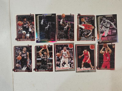 #ad Topps 2025 26 Portland Trail Blazers Lot 10 Cards Target Black Friday $9.99