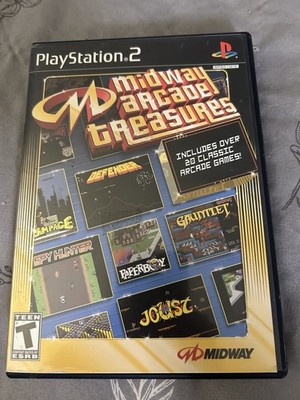 Midway Arcade Treasures (PlayStation 2 PS2) CIB COMPLETE
