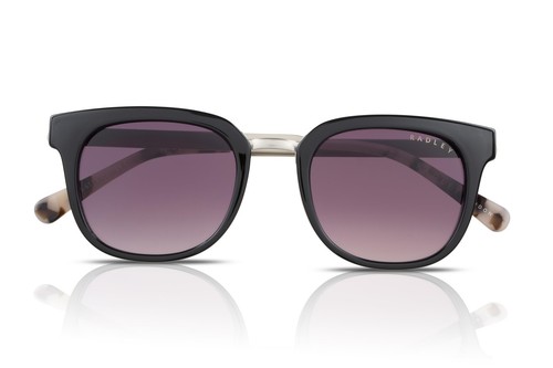 Radley Women's Sunglasses Pensbury RDS-6510 104 Black/Silver/Smoke Gradient - Picture 2 of 4