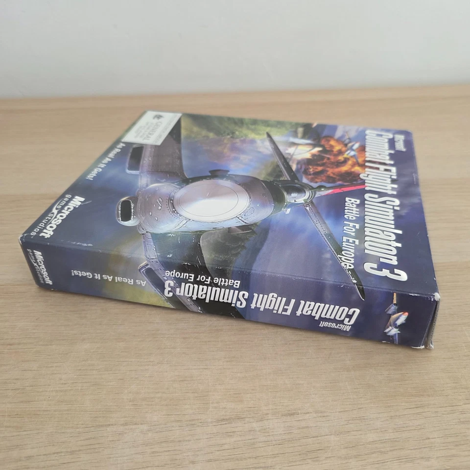 Microsoft Combat Flight Simulator 3: Battle for Europe PC Game 2002 2 CD Big Box - Image 4 of 4