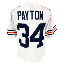 Walter Payton Jersey White 100 Chicago | Unisex Adult Size S-5XL Unsigned Stitch