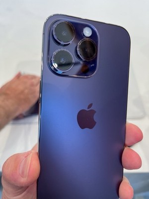 Apple iPhone 14 Pro Max 128GB Deep Purple Unlocked Smartphone 83% Battery