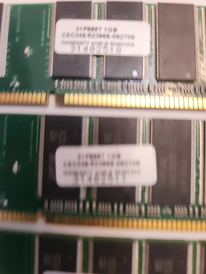 4- 1GB DDR Memory Cards - Image 4 of 4