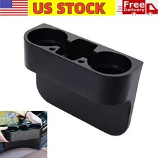 Universal Car Seat Seam Wedge Cup Holder Phone Holder Food Drink Mount Stand Us