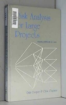 Risk Analysis for Large Projects: Models, Metho... by Chapman, Chris B. Hardback