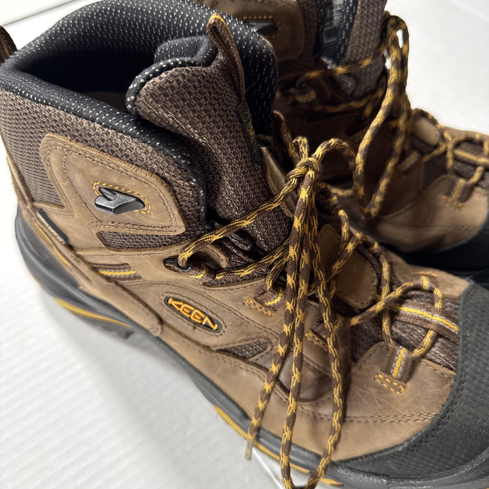 Stivali Keen Uomo 13 Braddock Mid Utility Punta di Sicurezza EH Lavoro Escursionismo Trail Made USA