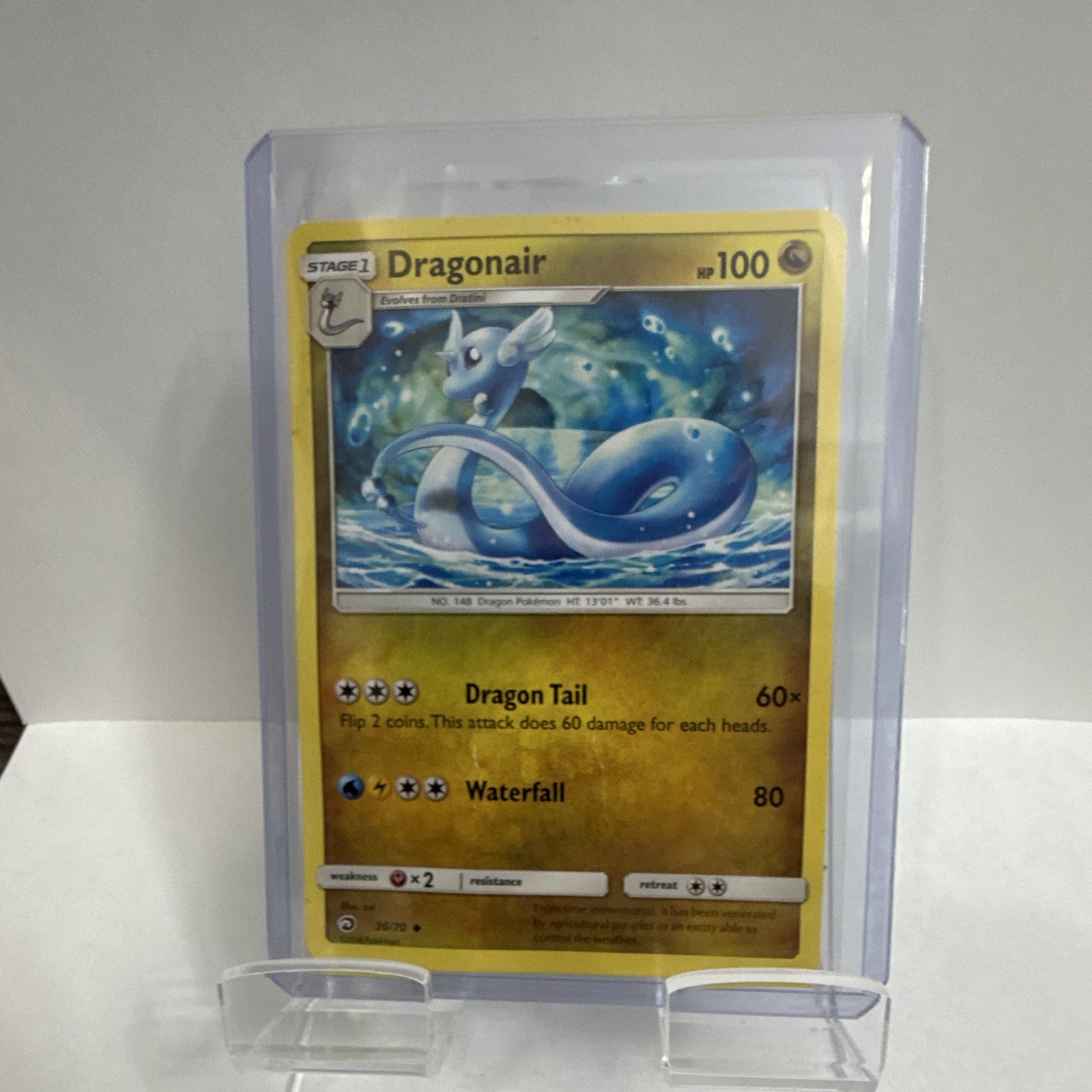 Dragonair 36/70 Dragon Vault Pokemon Card Near Mint NM