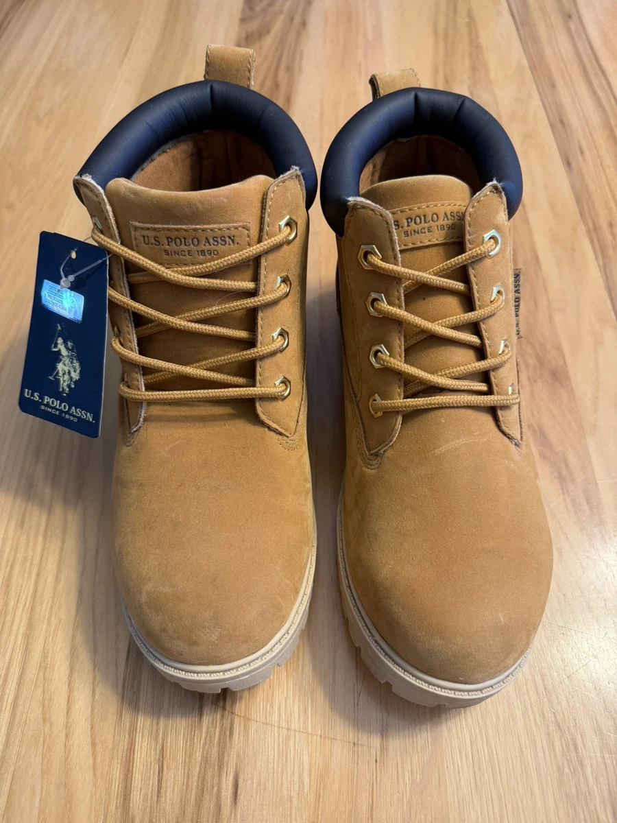 US Polo Assn. Boots Lace Up Brown for Men for Sale | Shop  display picture 2