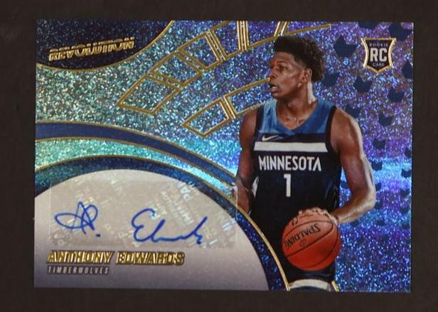 2020-21 Panini Revolution Rookie Auto Anthony Edwards #RA-AE RC Auto