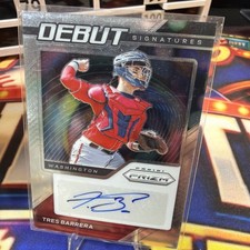 2021 Panini Prizm Tres Barrera Debut Signatures Auto #DS-TB Nationals