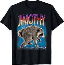 Jimothy Timothy Raccoon Viral Seattle Feral Legend Meme Cute T-Shirt