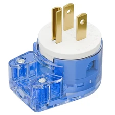 Nema 5-15P 90 Degree Right Angle Plug 15A 125V, DIY AC 3-Prong Household, Tra...