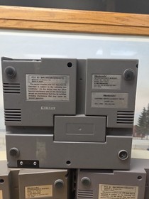 Lot Of 3 Nintendo Entertainment System NES Consoles & Accessories 