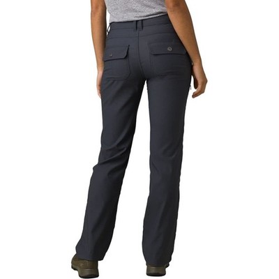 prAna Women's Halle Pants II Color Coal Size 4 Tall NWT