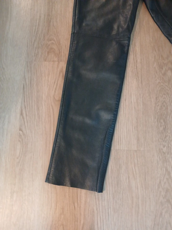 merona leather pants Sz 4 Black - Image 4 of 4
